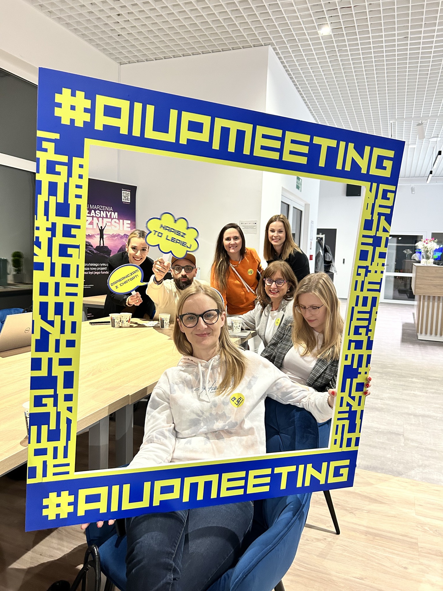 Uczestnicy #AIUPMEETING #2 na wyprzedanej sali Toruń Space Labs