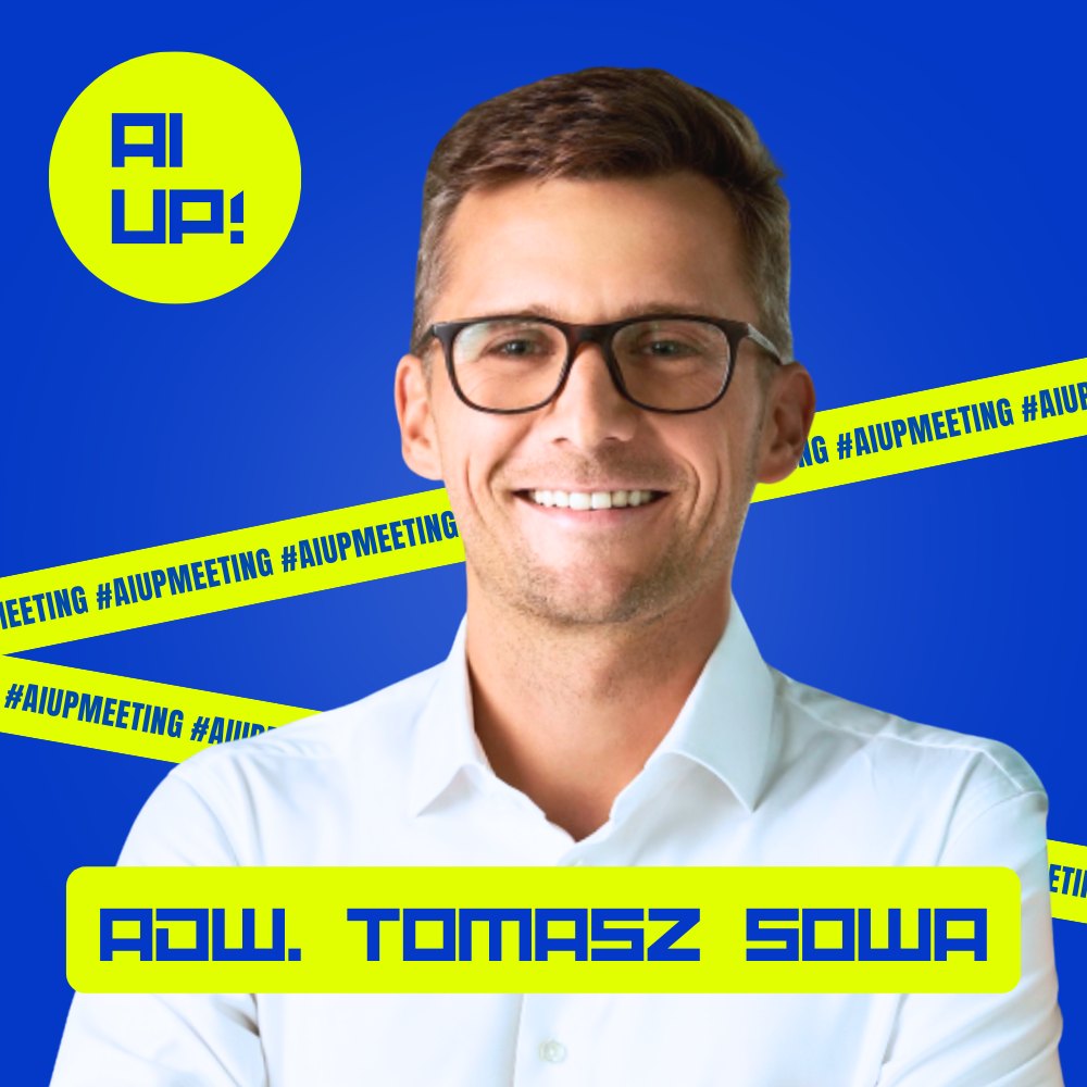 adw. Tomasz Sowa na scenie #AIUPMeeting