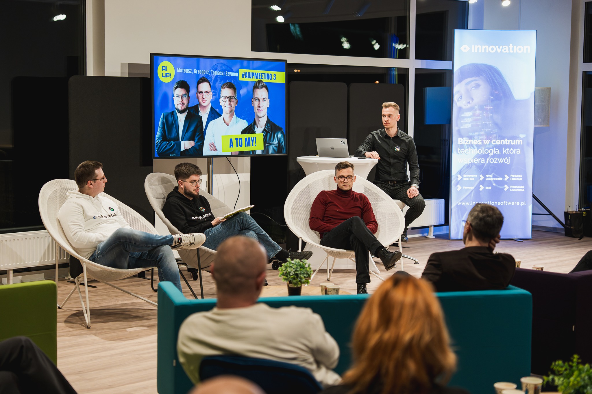 Panel dyskusyjny AIUP Meeting #3 — sesja Q&A 19:40–20:00