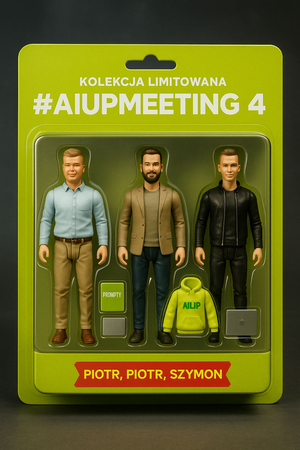 Pamiątka 3D z #AIUPMEETING #4 — druk 3D dla uczestników