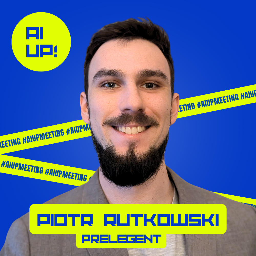 Piotr Rutkowski na scenie #AIUPMEETING